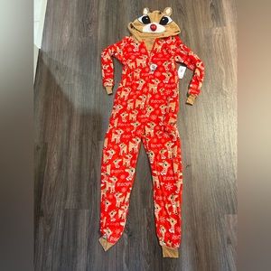 Brand new reindeer onesie for women size XS